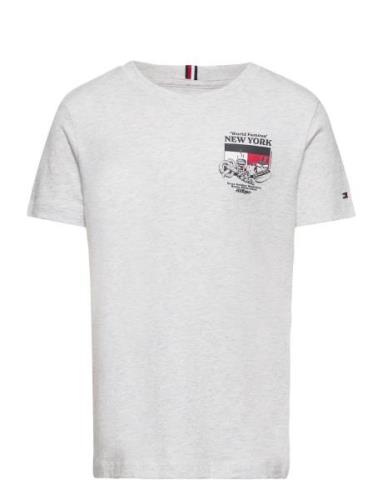 Finest Food Tee S/S Tommy Hilfiger Grey