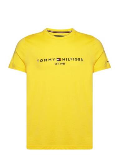 Tommy Logo Tee Tommy Hilfiger Yellow
