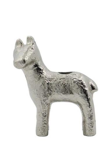 Candle Holder, Horse House Doctor Silver