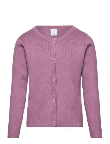 Cardigan Rib Lindex Purple