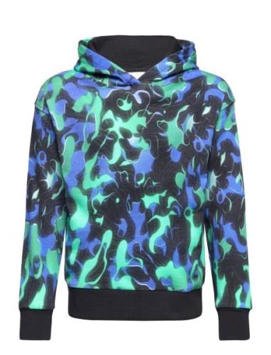 Sweatshirt Hood Aop Plastic Lindex Patterned