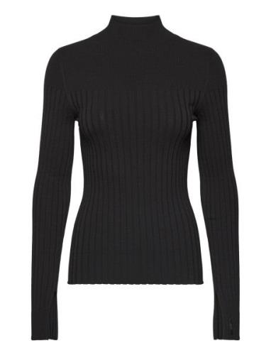 Iconic Rib Longsleeve Sweater Calvin Klein Black