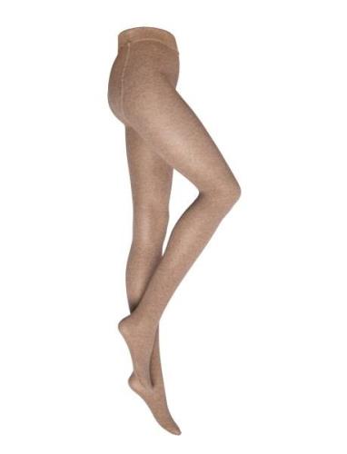 Tights Heavy Cotton Mom Lindex Brown