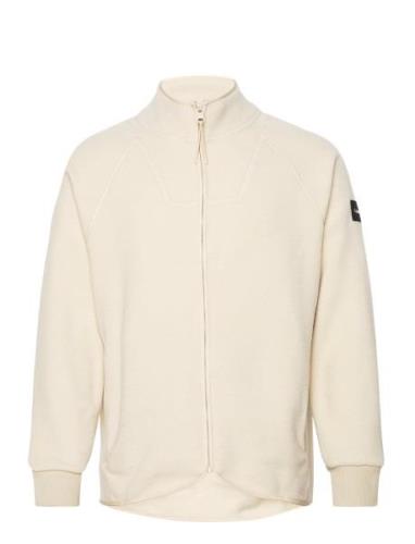 Premium Polar Fleece Jacket Calvin Klein Cream
