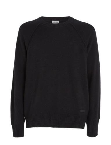 Recycled Wool Comfort Sweater Calvin Klein Black