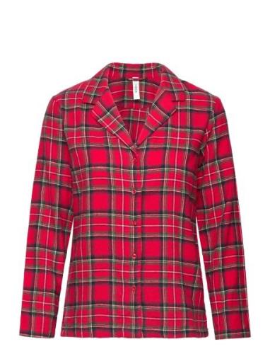 Nightshirt Flannel Check Lindex Red