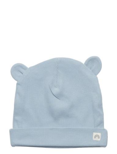 Cap W Ears Rib Lindex Blue