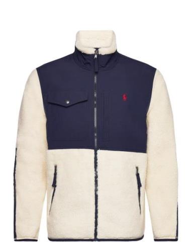 Hybrid Fleece Jacket Polo Ralph Lauren Cream