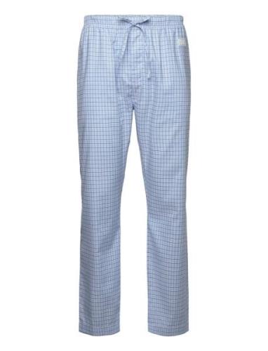 Check Pajama Pants GANT Blue
