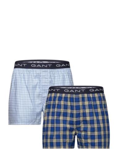 Boxer Shorts 2-Pack GANT Blue
