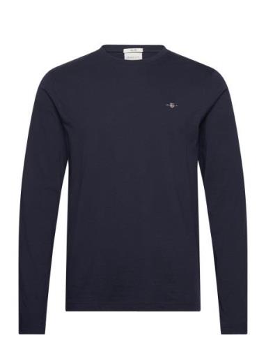 Slim Shield Ls T-Shirt GANT Navy