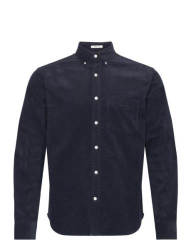 Reg Ut Corduroy Shirt GANT Navy