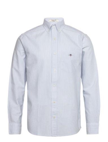 Reg Classic Oxford Stripe Shirt GANT Blue
