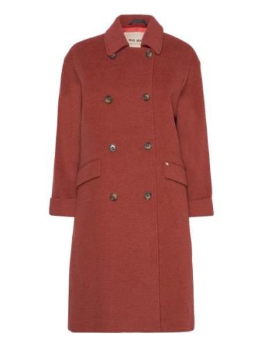 Mmvenice Wool Coat MOS MOSH Red