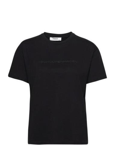 Liv Organic Logo Tee MSCH Copenhagen Black