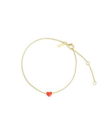 Little Big Love Bracelet - Goldplated Design Letters Gold