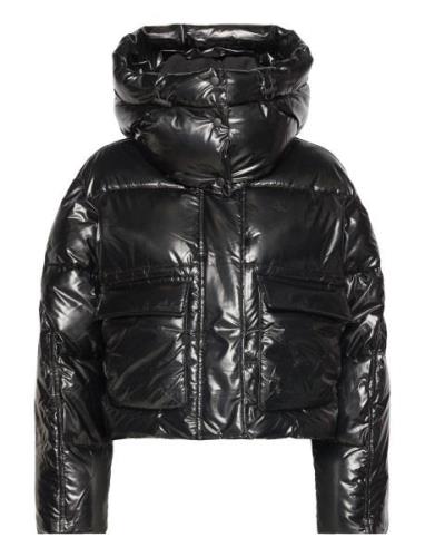 High Shine Puffer Calvin Klein Jeans Black