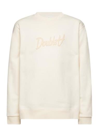 Rod Kids Aa Script Sweatshirt Wood Wood Cream