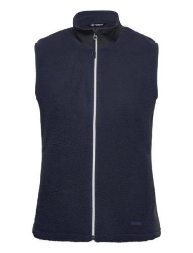 Lds Bethpage Pile Vest Abacus Navy