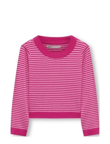 Kmgiva L/S O-Neck Knt Kids Only Pink