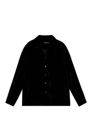 Pj Velvet Shirt J. Lindeberg Black