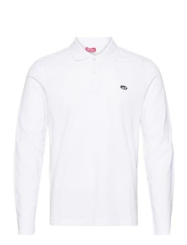 T-Smith-Ls-Doval-Pj Polo Shirt Diesel White