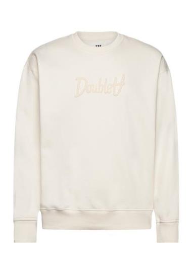 Noel Aa Script Embroidery Sweatshir Double A By Wood Wood White