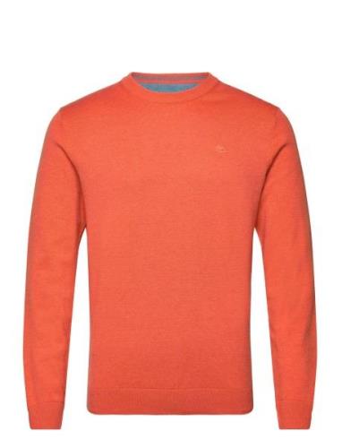 Basic Crewneck Knit Tom Tailor Orange