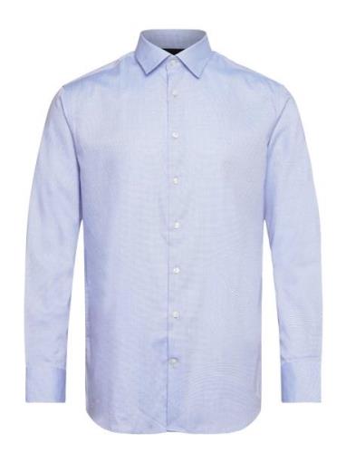 Slhslimdetail Shirt Ls Classic Noos Selected Homme Blue