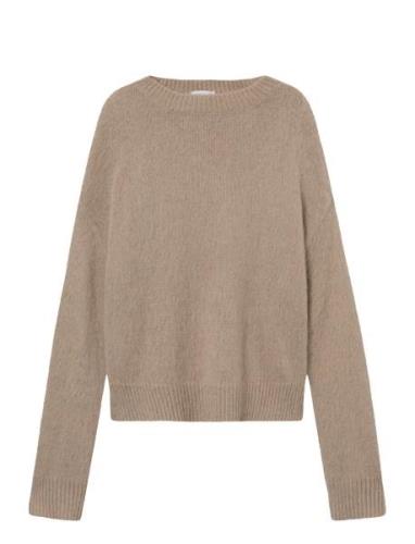 Florie Brushed Sweater Once Untold Beige