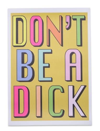 Aparte X Hannah Carvell - Don't Be A Dick Aparte Works Patterned