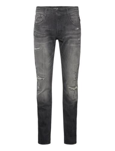Anbass Trousers Slim 573 Online Replay Grey