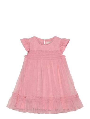 Dress Mesh Creamie Pink