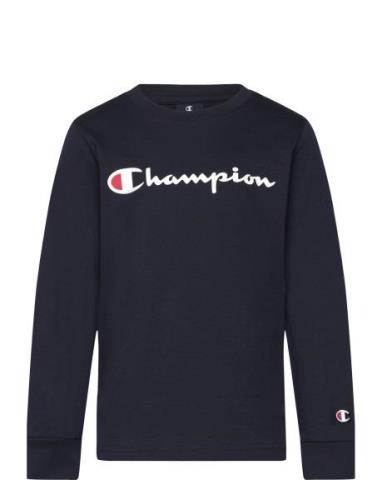 Long Sleeve T-Shirt Champion Navy