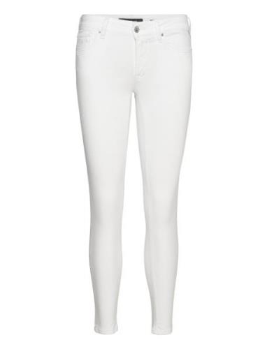 New Luz Trousers Skinny Hyperflex Colour Xlite Replay White