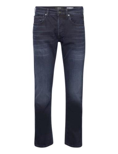 Grover Trousers Straight 573 Online Replay Blue
