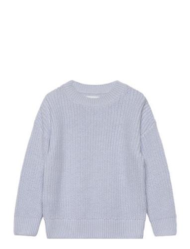 Reverse Knit Sweater Mango Blue