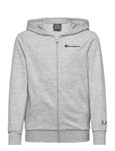 Hooded Full Zip Sweatshirt Champion Grey