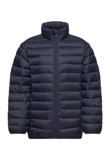 Quilted Jacket Mango Navy