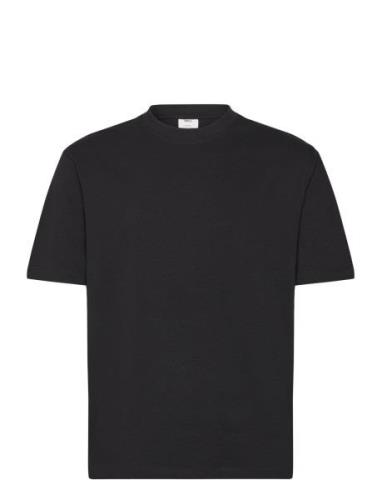 Basic 100% Cotton Relaxed-Fit T-Shirt Mango Black