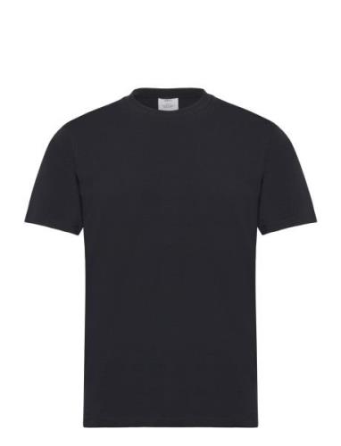 Stretch Cotton T-Shirt Mango Black