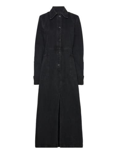Black Wash Boiler Dress Cannari Concept Black