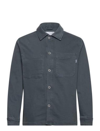 Slhjake 3411 Colored Overshirt W Selected Homme Blue