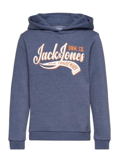 Jjelogo Sweat Hood 2 Col 23/24 Sn Mni Jack & J S Navy