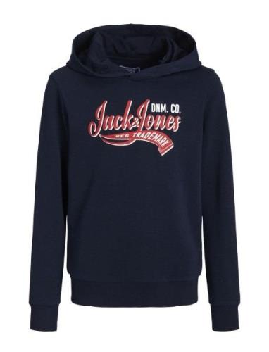 Jjelogo Sweat Hood 2 Col 23/24 Sn Mni Jack & J S Navy