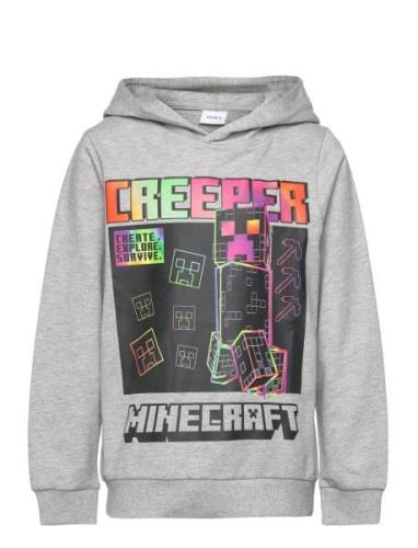 Nkmjiz Minecraft Sweat Wh Box Unb Bfu Name It Grey