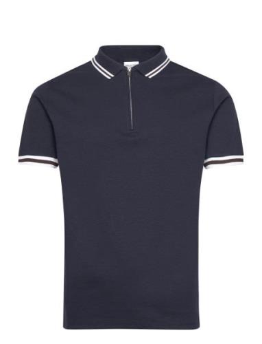 Slhslim-Toulouse Detail Ss Polo Noos Selected Homme Navy