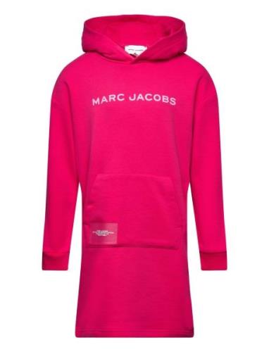 Hooded Dress Little Marc Jacobs Pink