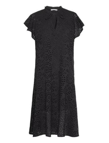 Habiba - Jumbo Stitch Dress Rabens Sal R Black
