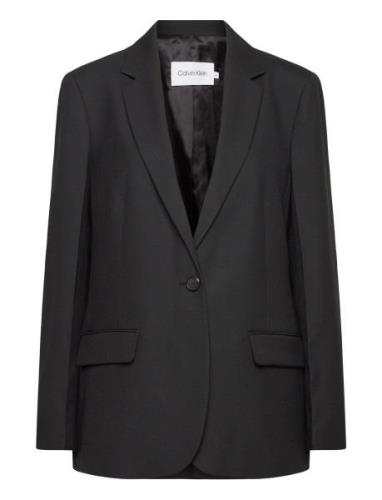 Essential Tailored Blazer Calvin Klein Black